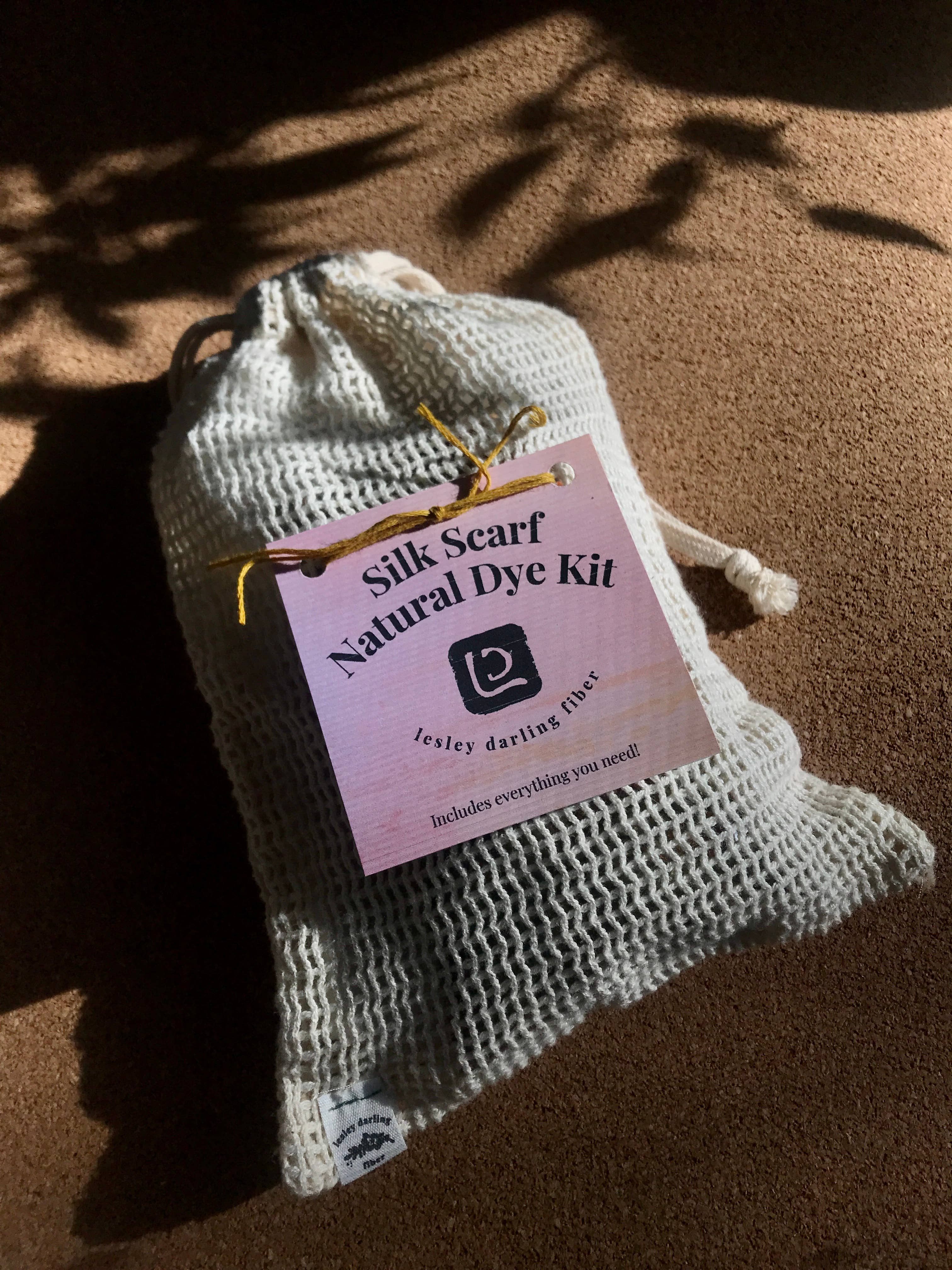 Silk Scarf Natural Dye Kit