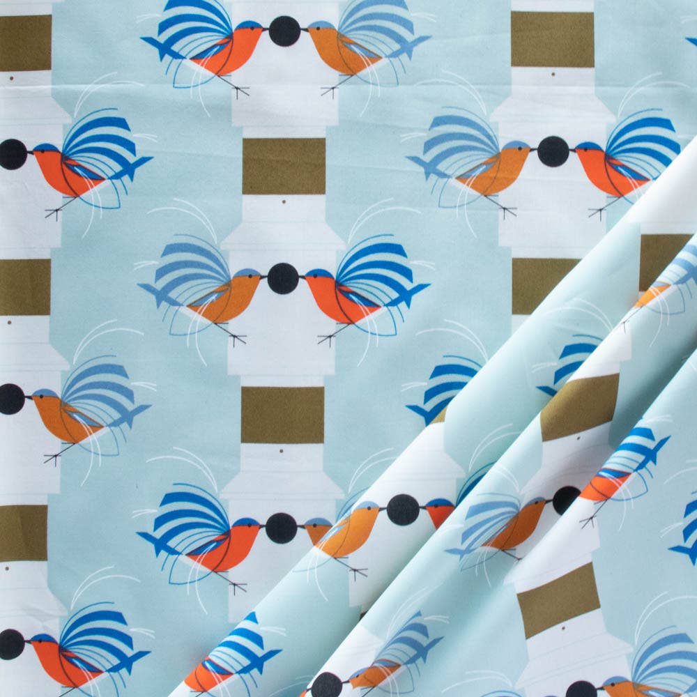 Charley Harper: Homecoming Poplin