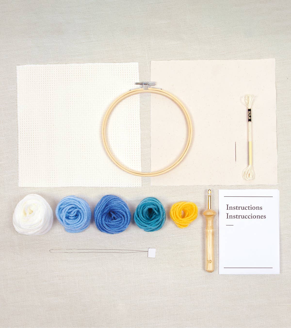 DMC Ocean Punch Needle Kit