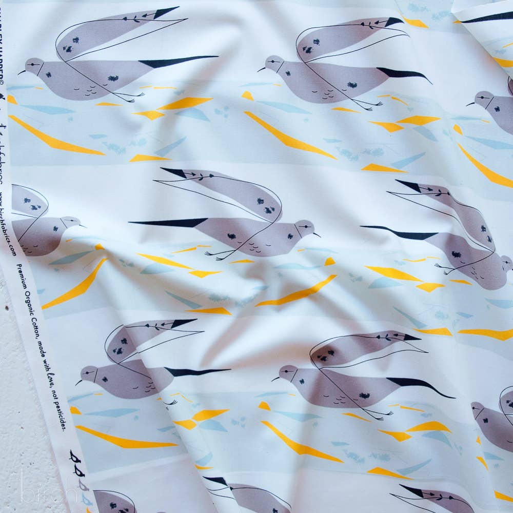 Charley Harper: Mourning Dove Poplin