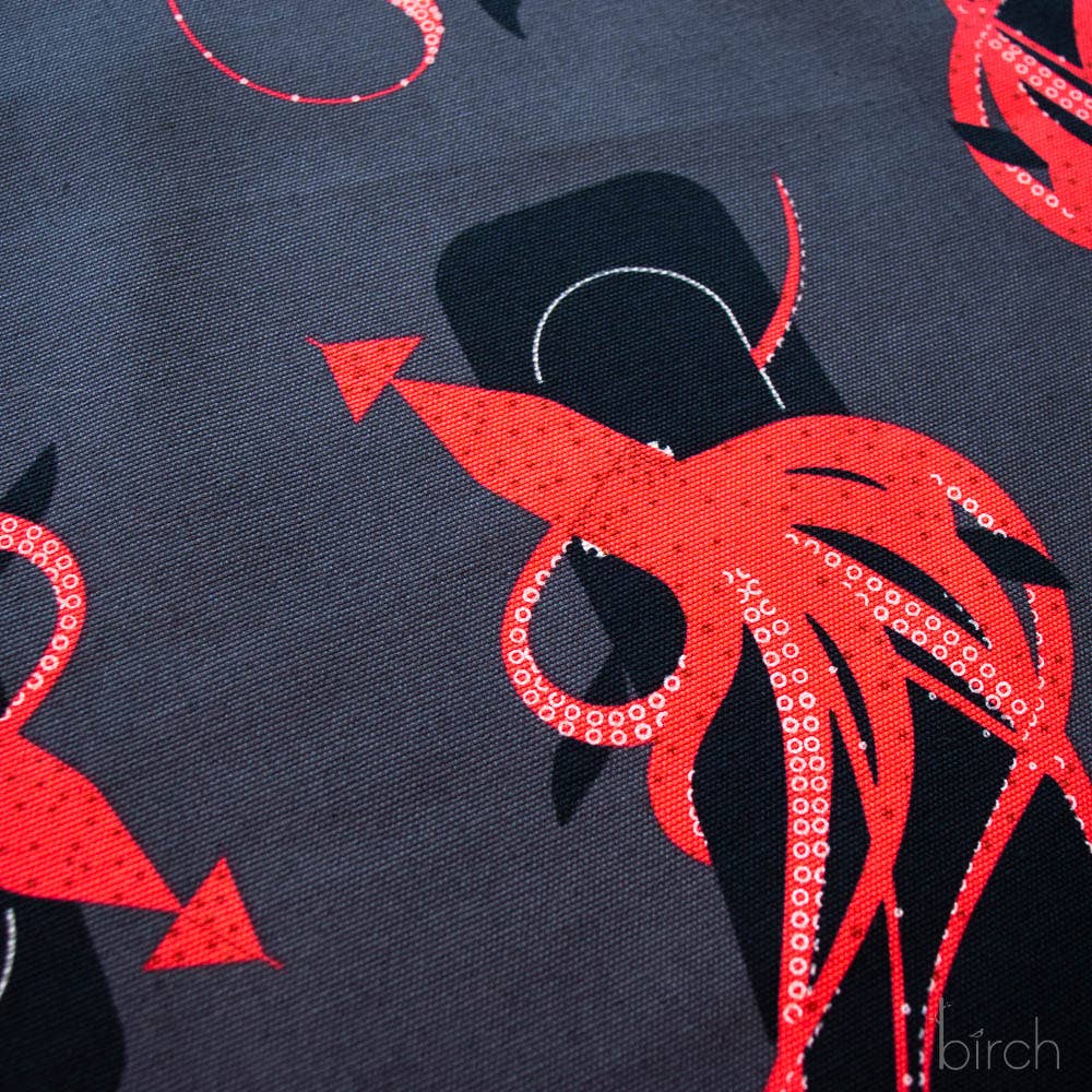 Charley Harper: Squid and Whale Canvas