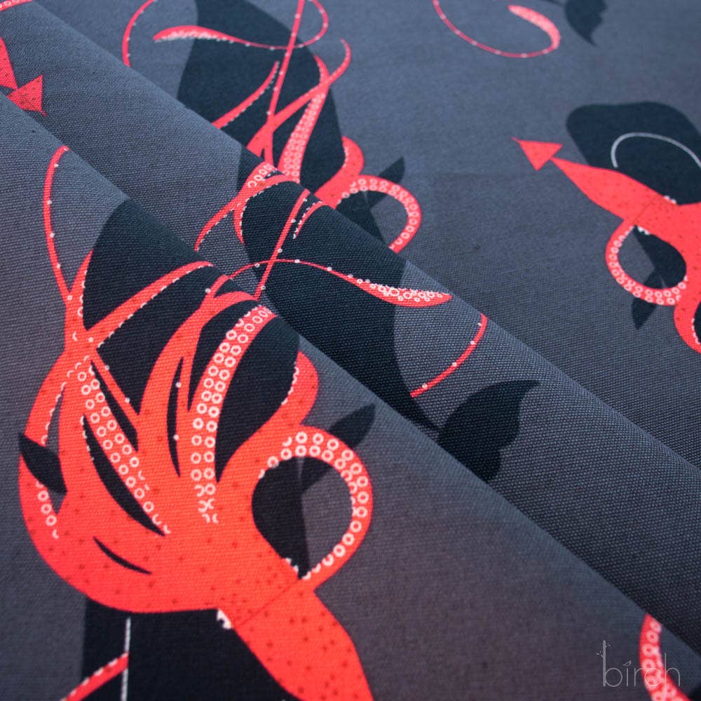 Charley Harper: Squid and Whale Canvas