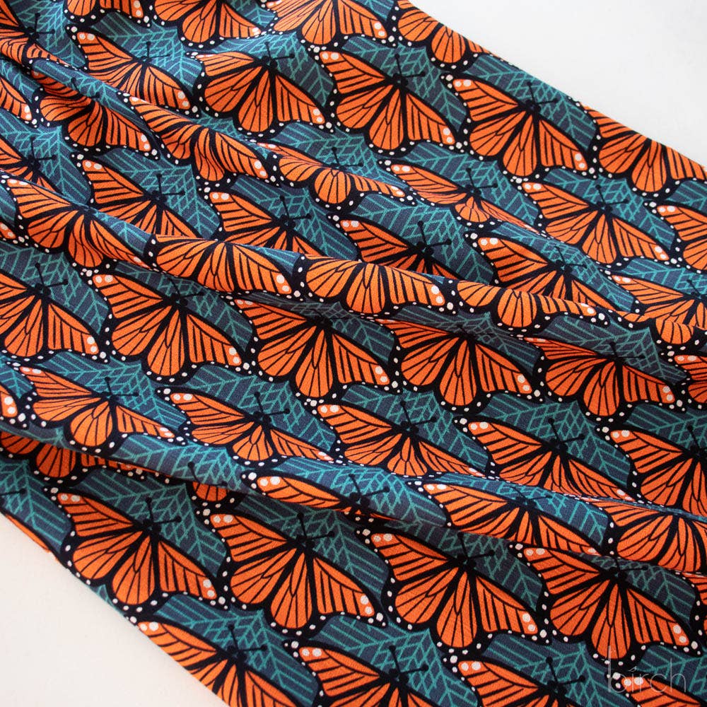 Charley Harper: Monarch Butterflies Barkcloth