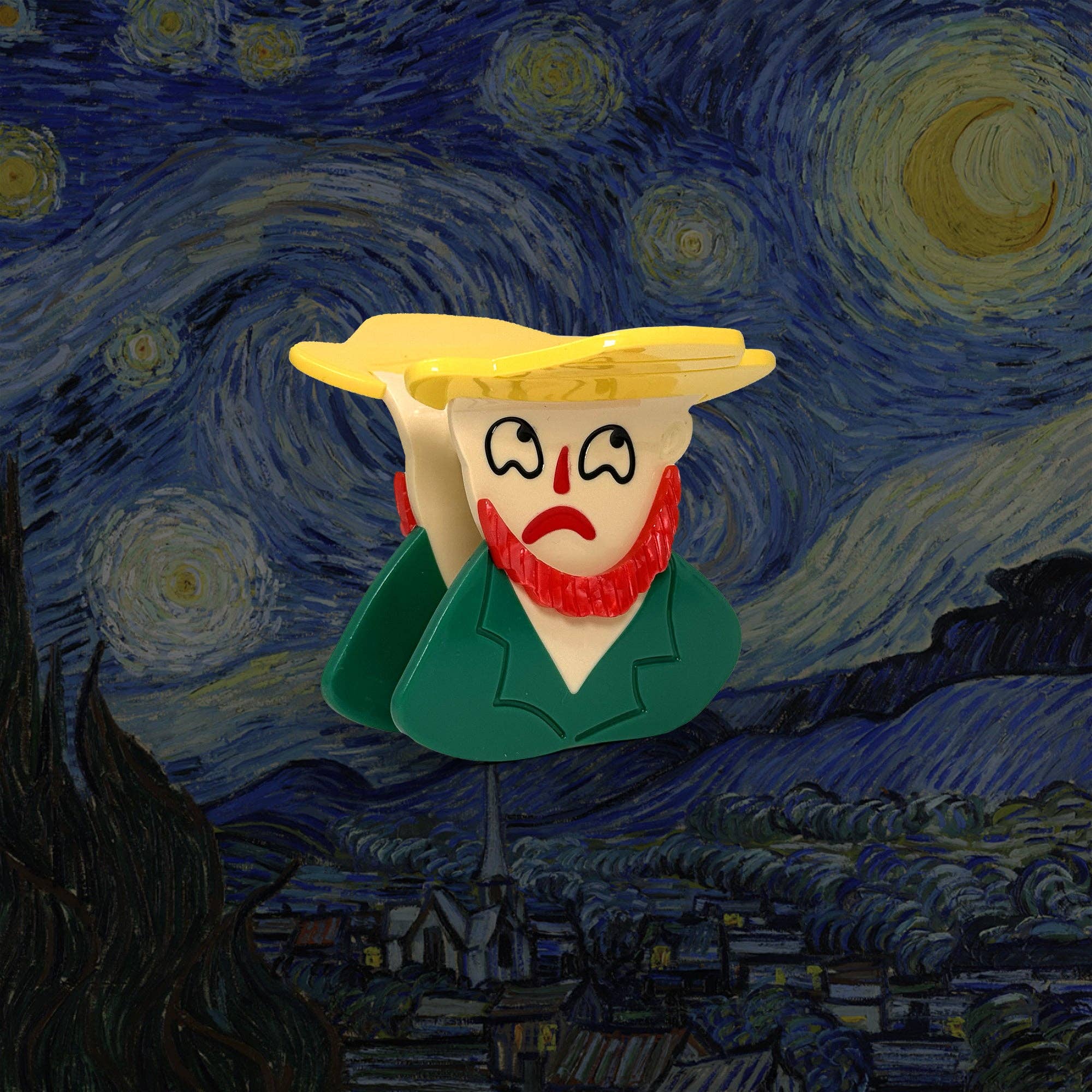 Van Gogh 🎨 Hair Claw