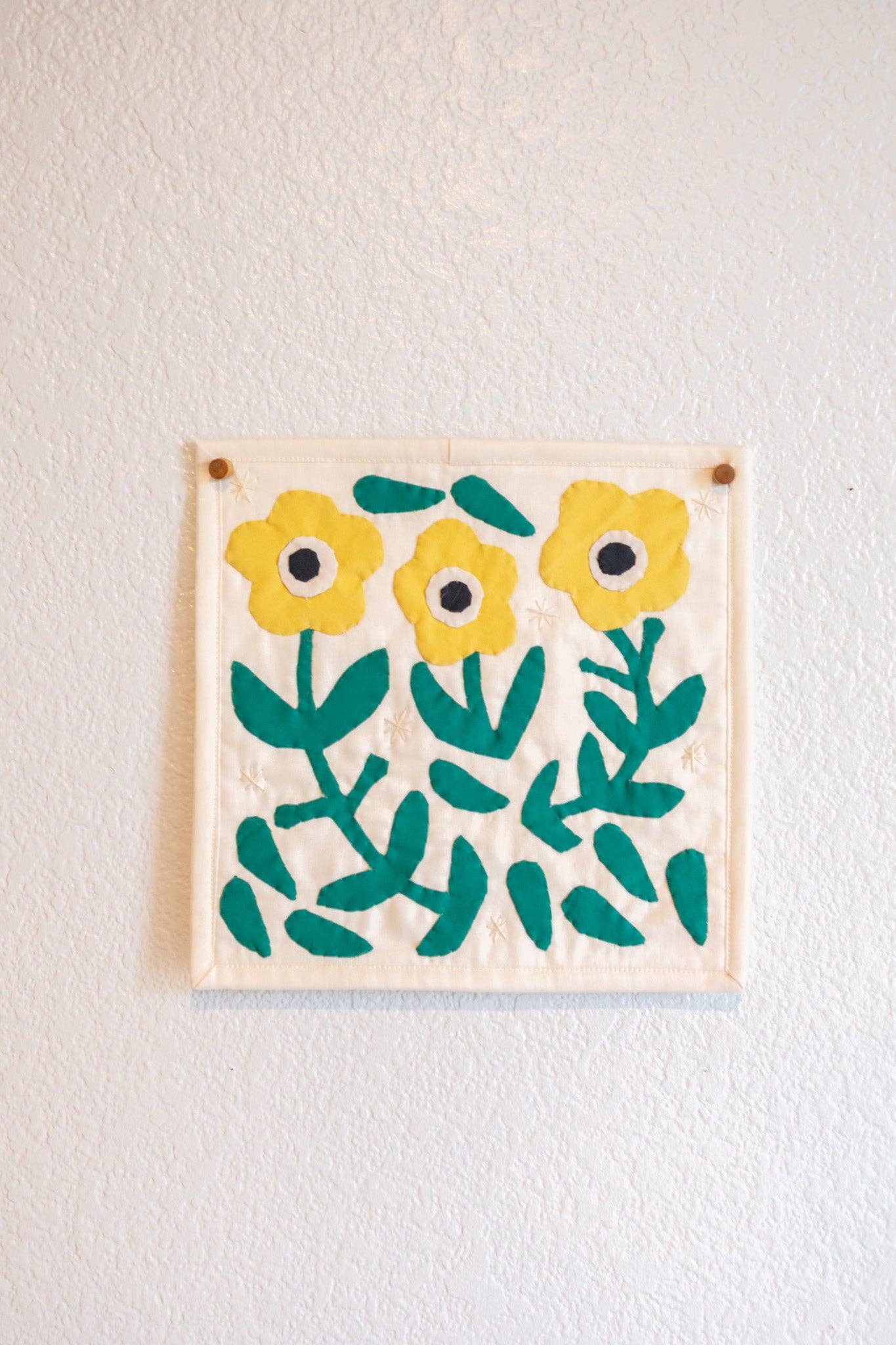 Floral Scene DIY Sewing Kit