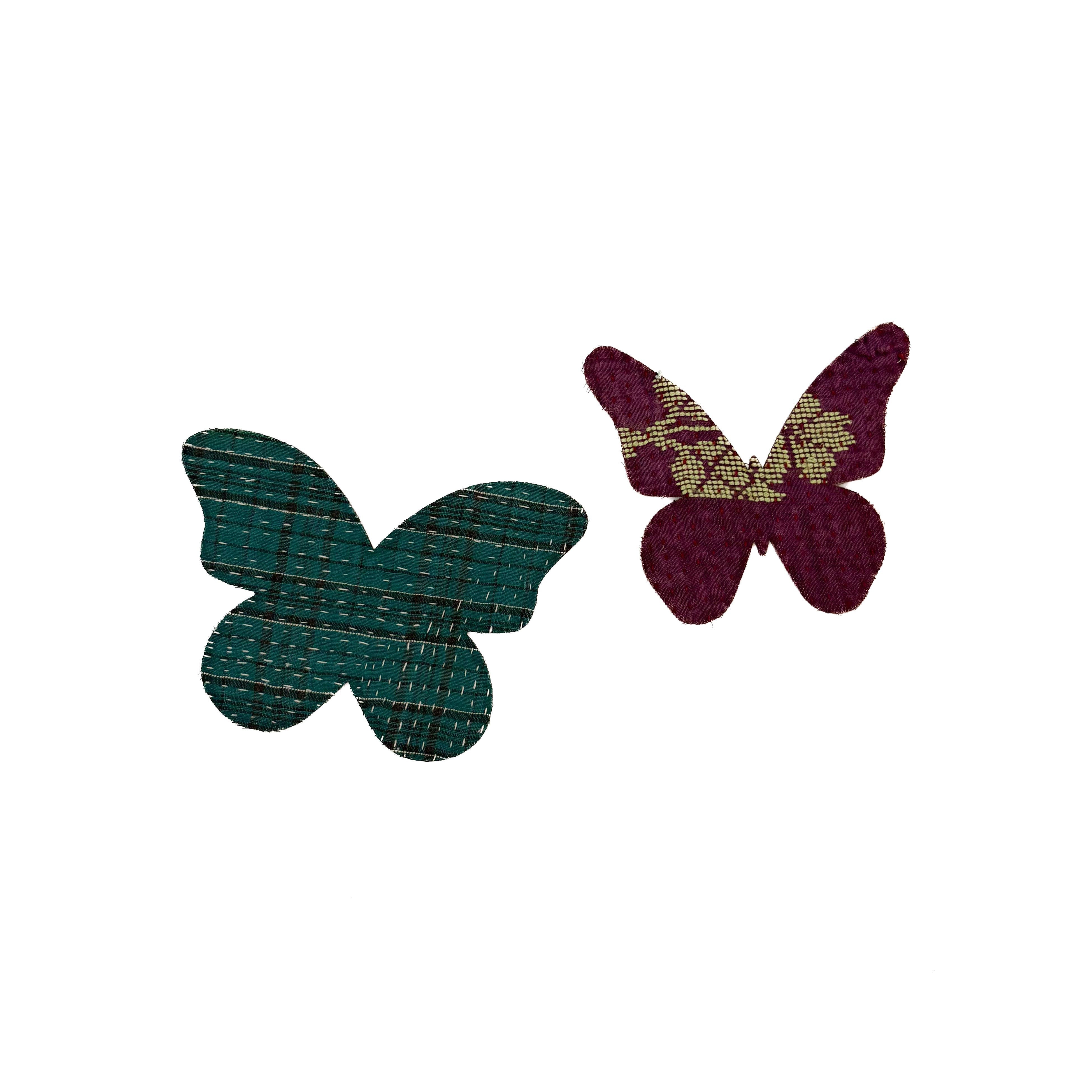 Iron-on Kantha Patches - Small