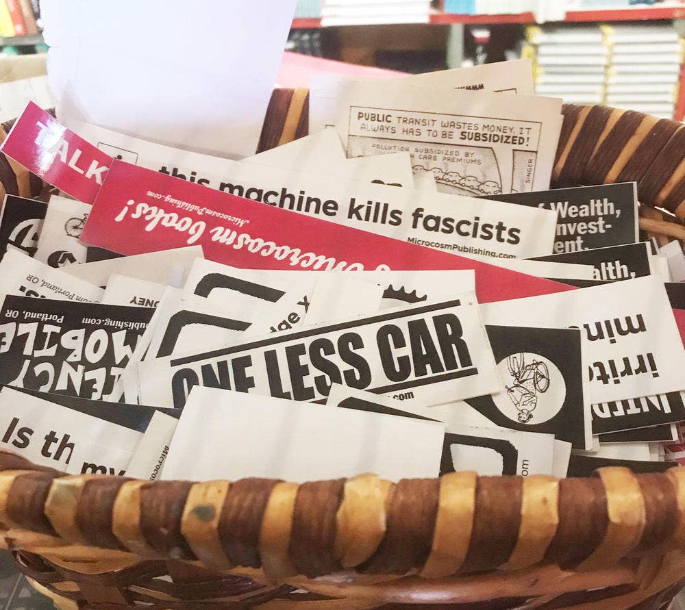 Sticker: Corporate Fashion Has No Passion