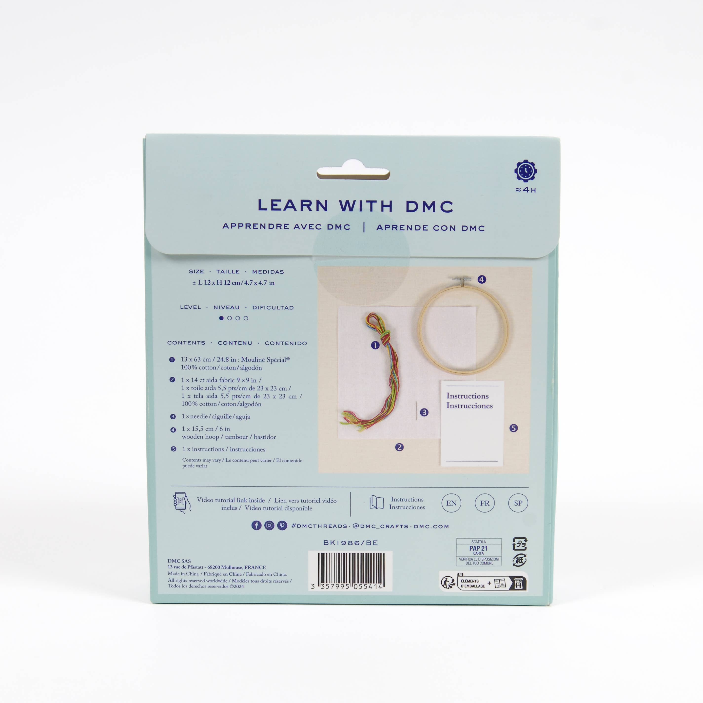 DMC Learning - Cross Stitch Kit