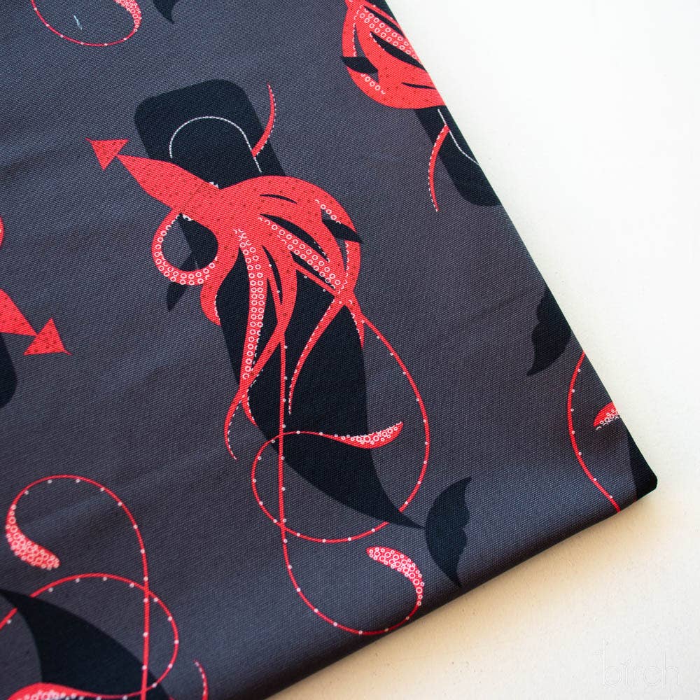 Charley Harper: Squid and Whale Canvas