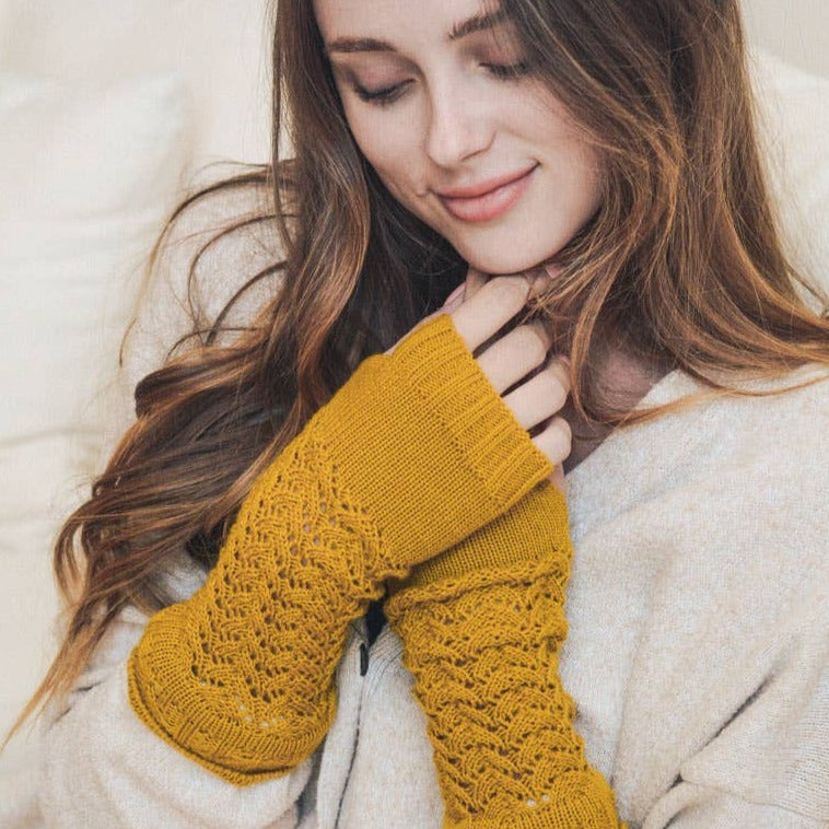 Knitted Arm Warmers
