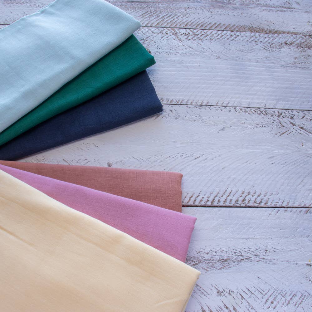 Solid Double Gauze Fat Quarter Bundle
