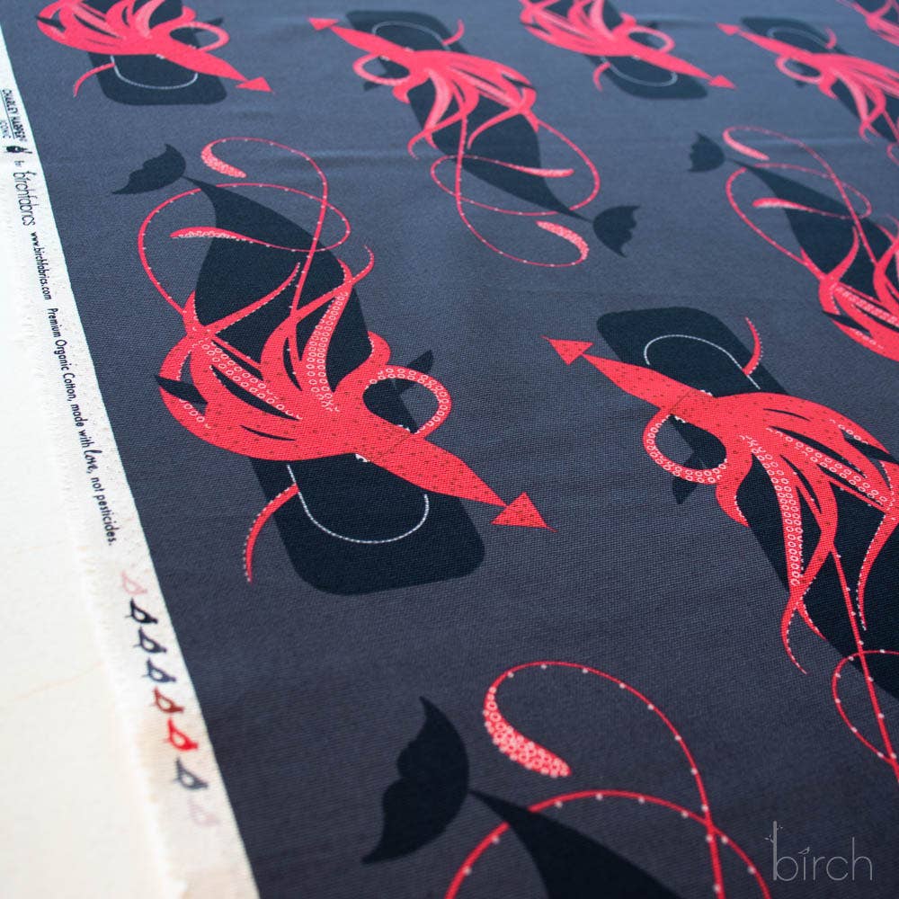 Charley Harper: Squid and Whale Canvas