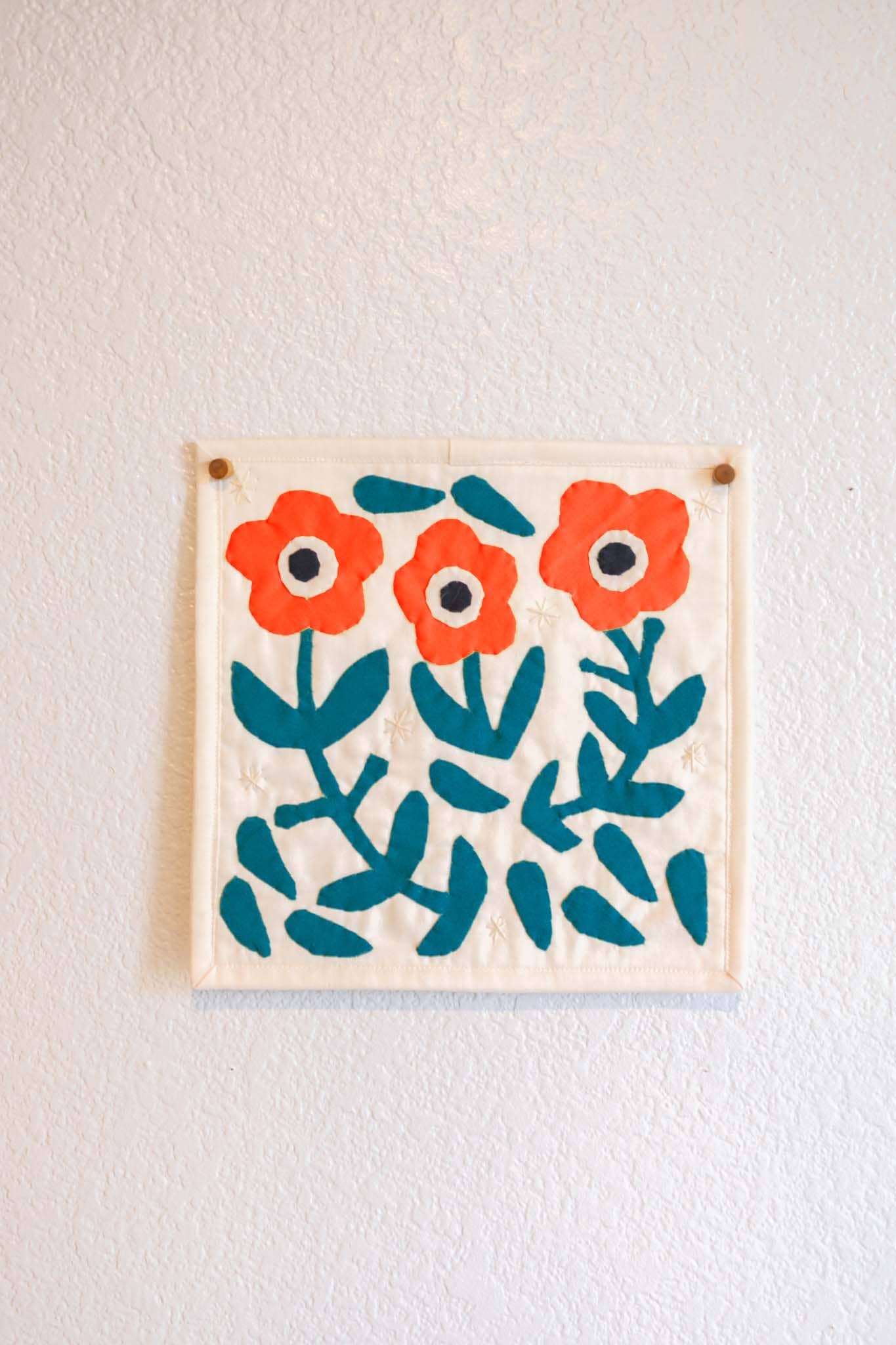 Floral Scene DIY Sewing Kit