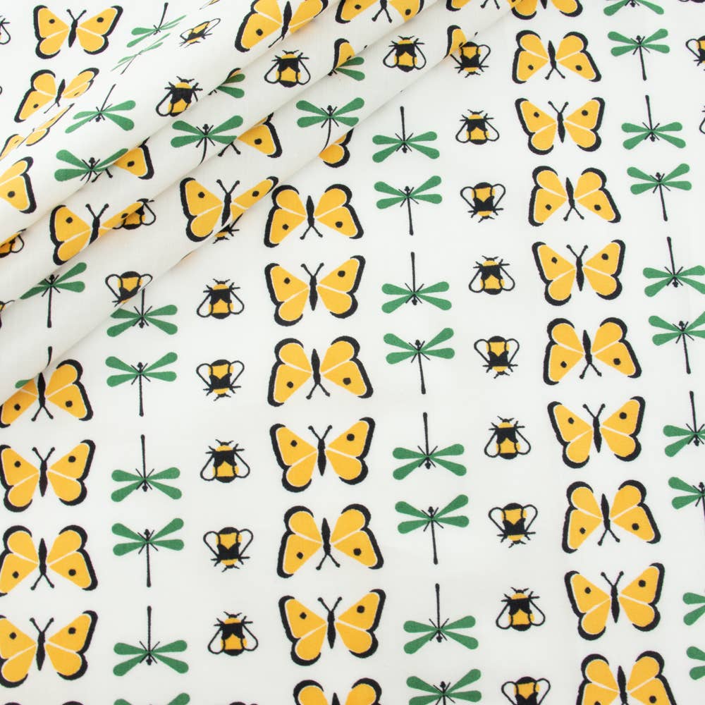 Charley Harper: Winged Bugs Poplin