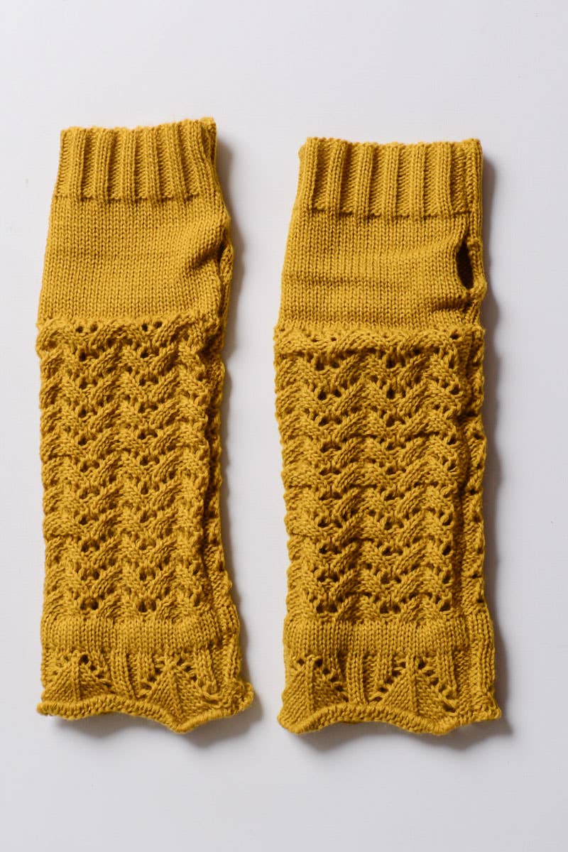 Knitted Arm Warmers