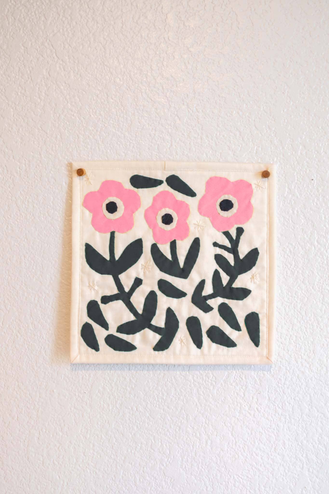 Floral Scene DIY Sewing Kit