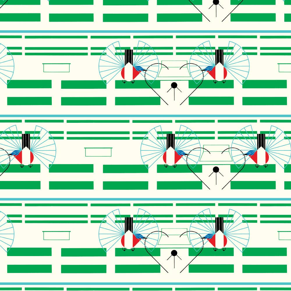 Charley Harper: Homeward Bound Poplin