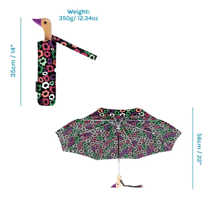 Flower Maze Compact Umbrella