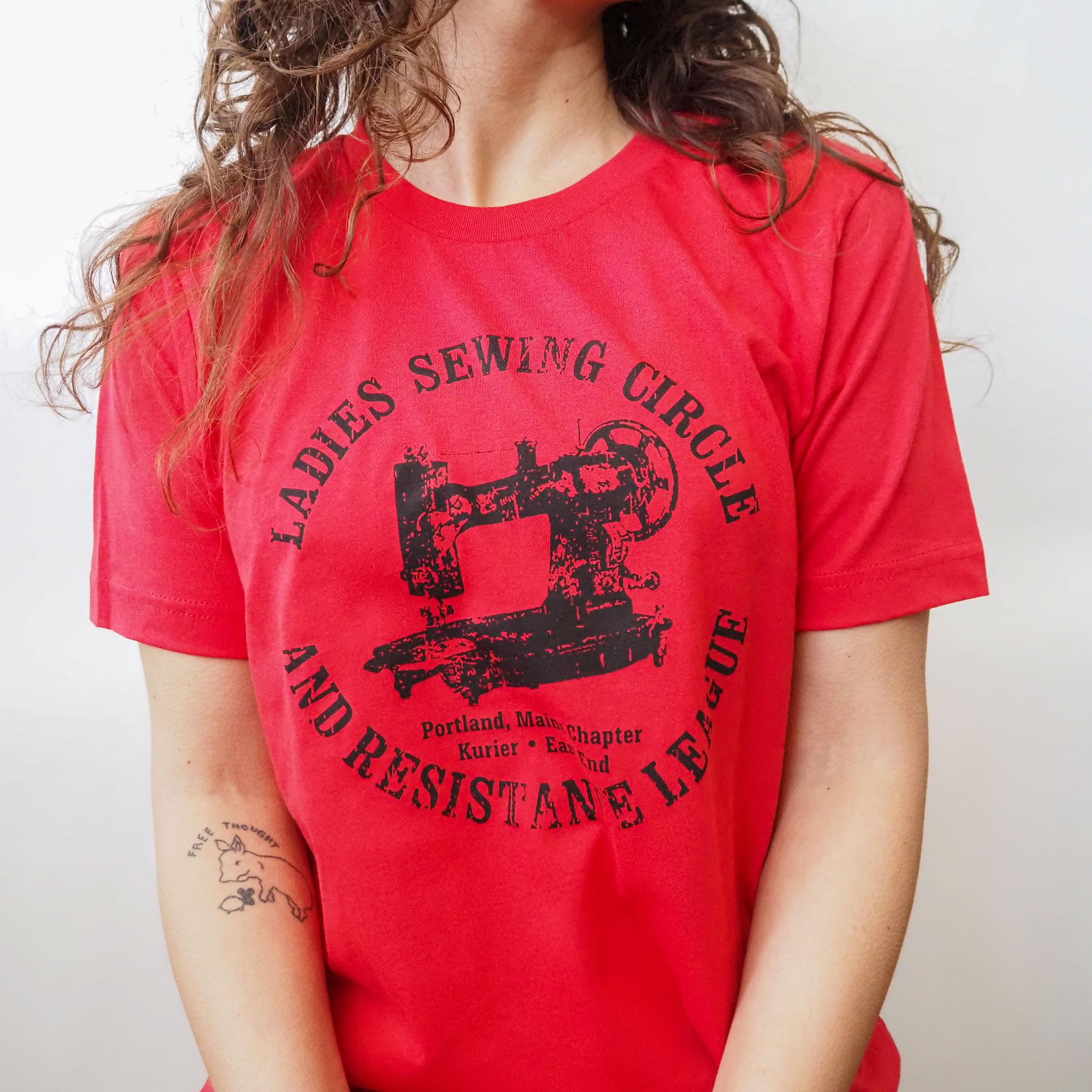 Ladies Sewing Circle and Resistance League T-Shirt