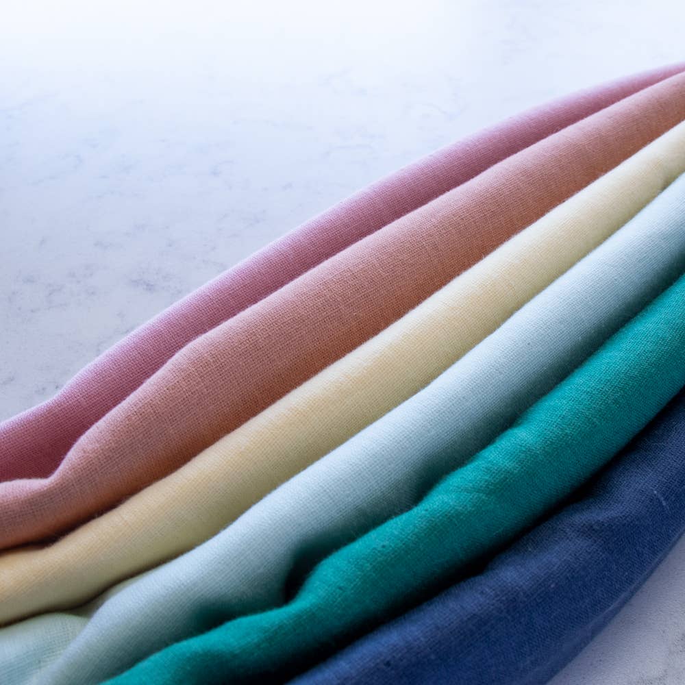 Solid Double Gauze Fat Quarter Bundle