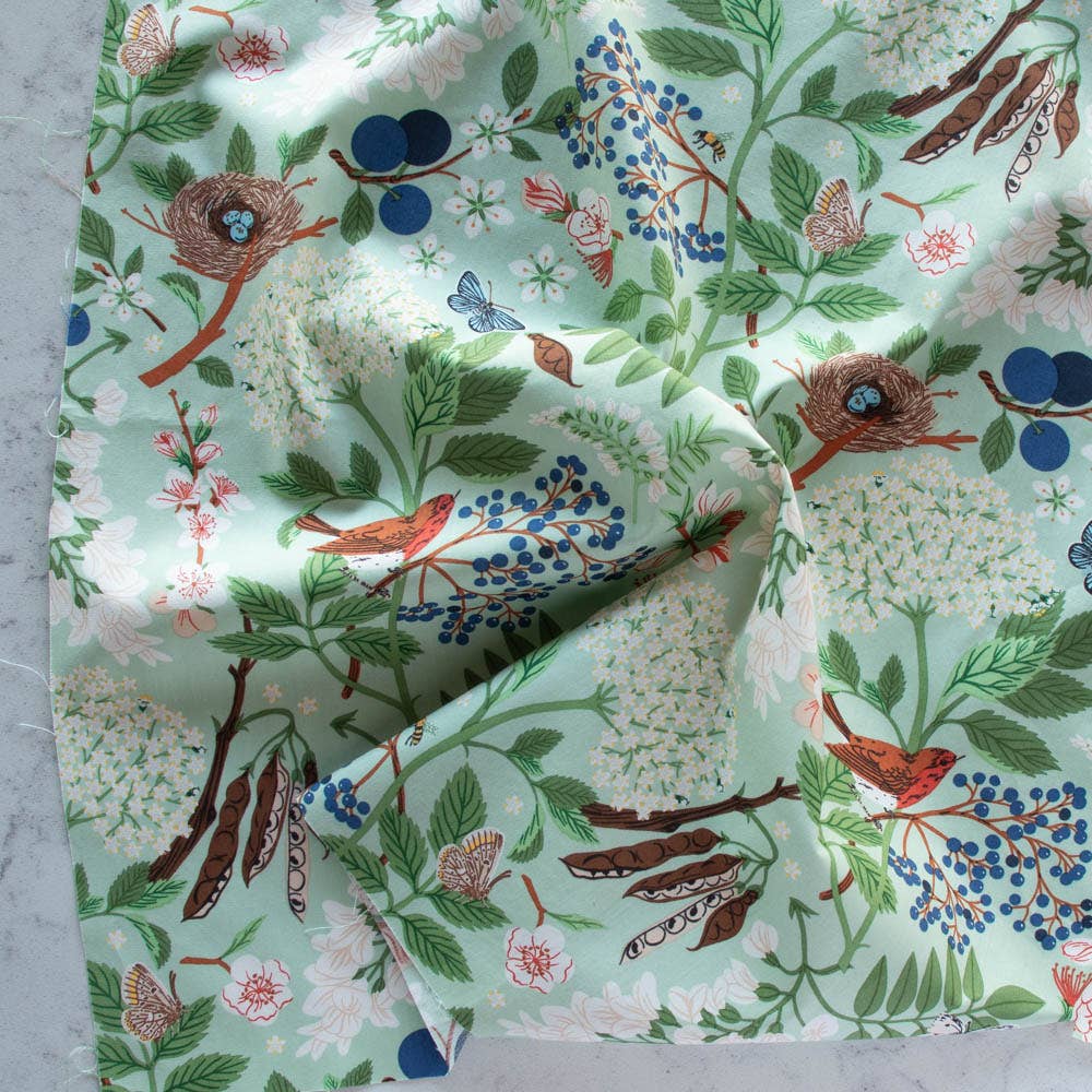 Flowering Trees Day Poplin