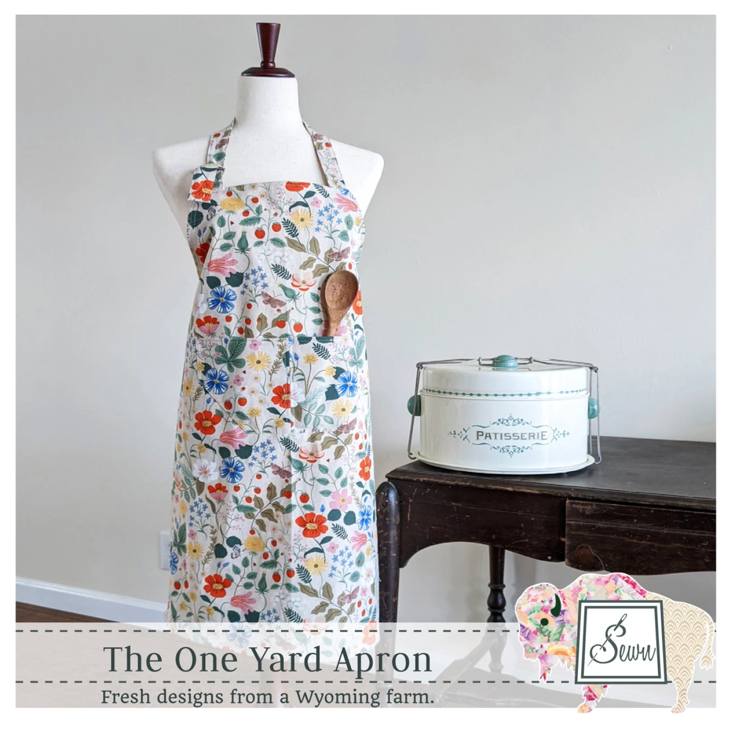 1 Yard Apron pattern
