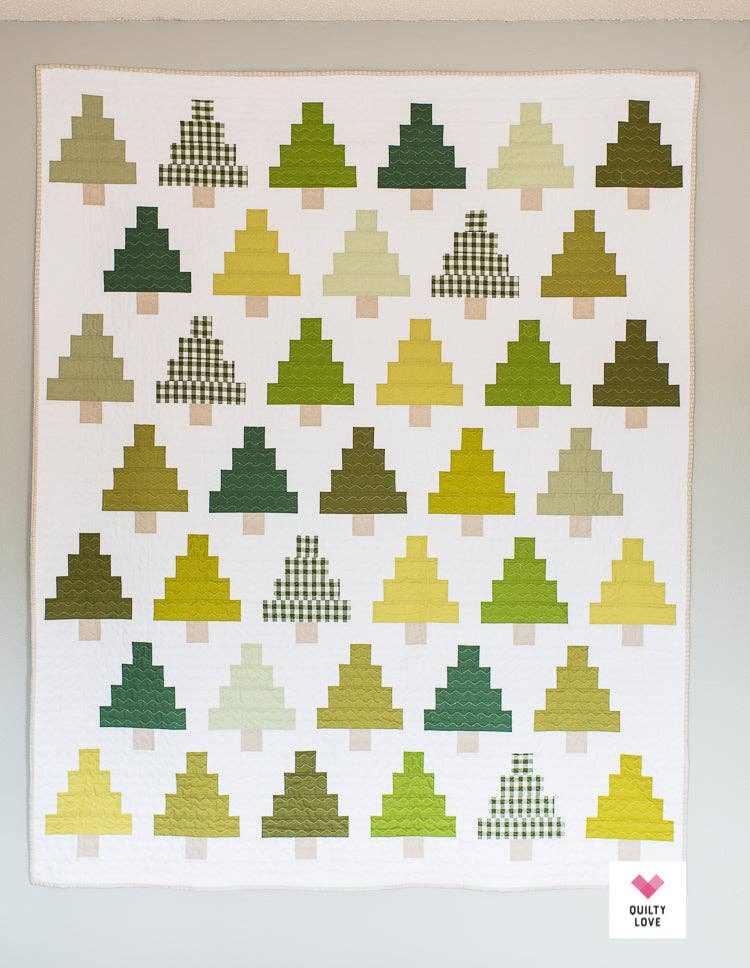 Quilty Trees PAPER quilt pattern