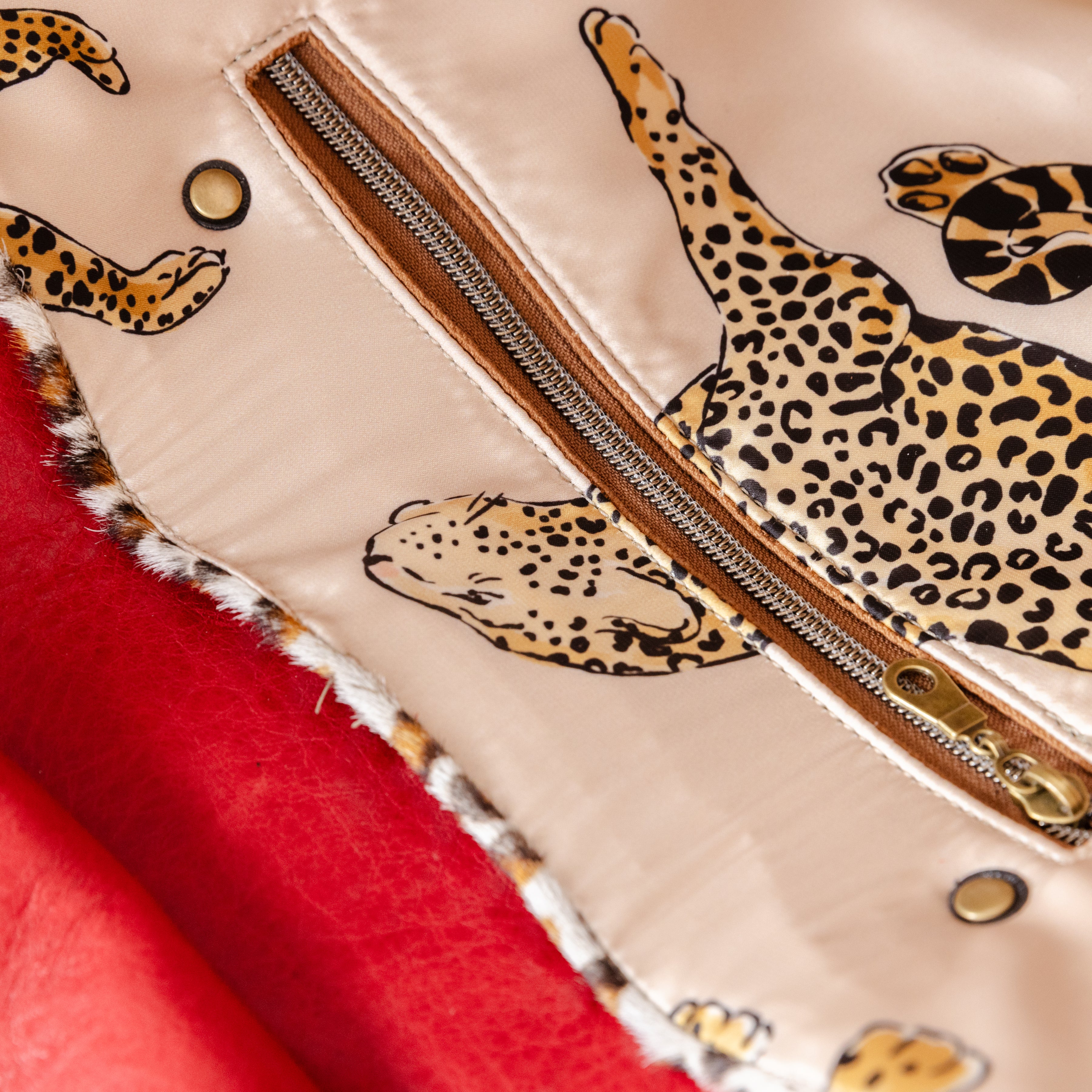 The Jane Bag - Hair on Leopard leather