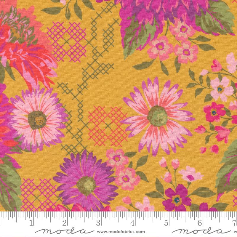 Parlor Happy Blooms Dijon 11960 19