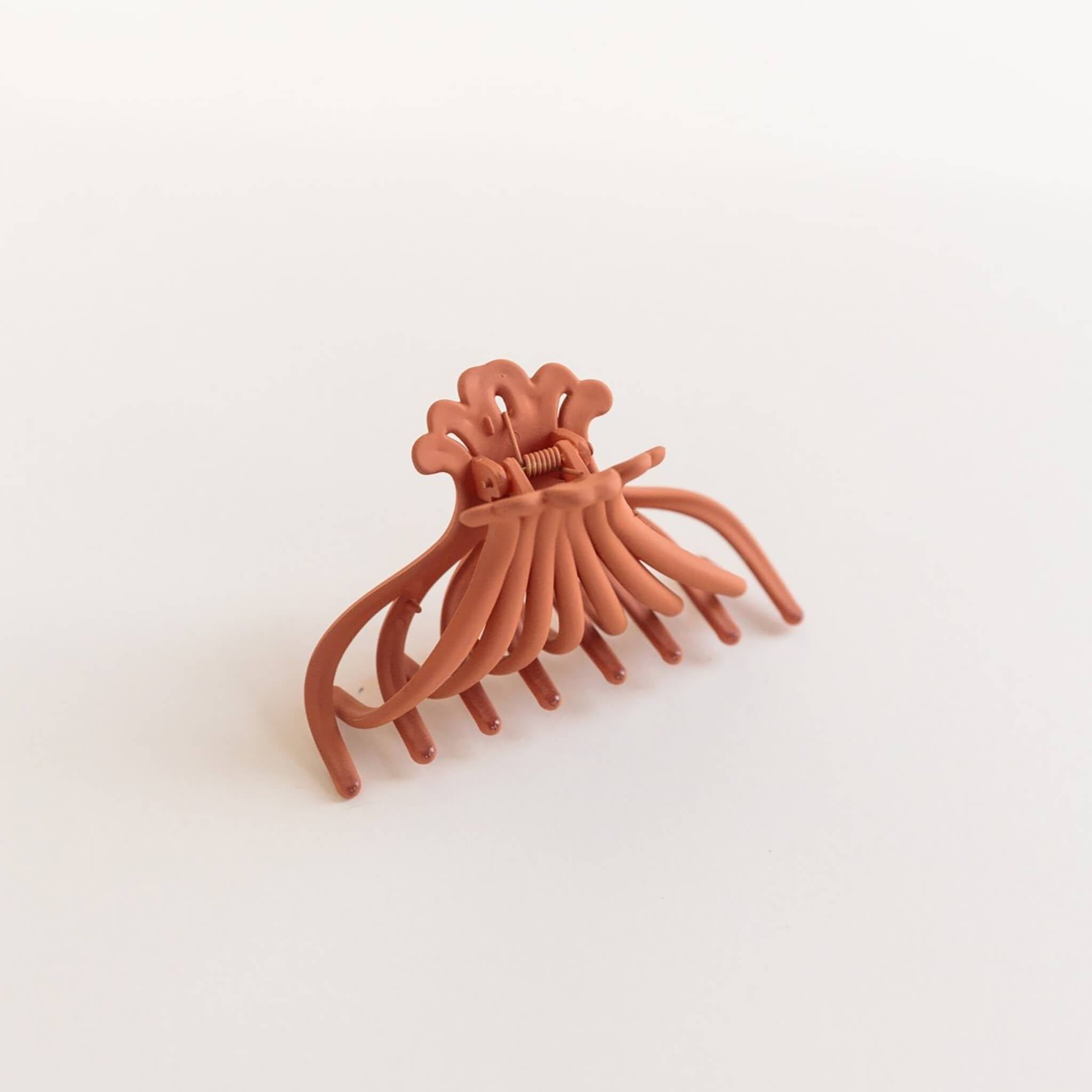 art nouveau butterfly hair clip - mango