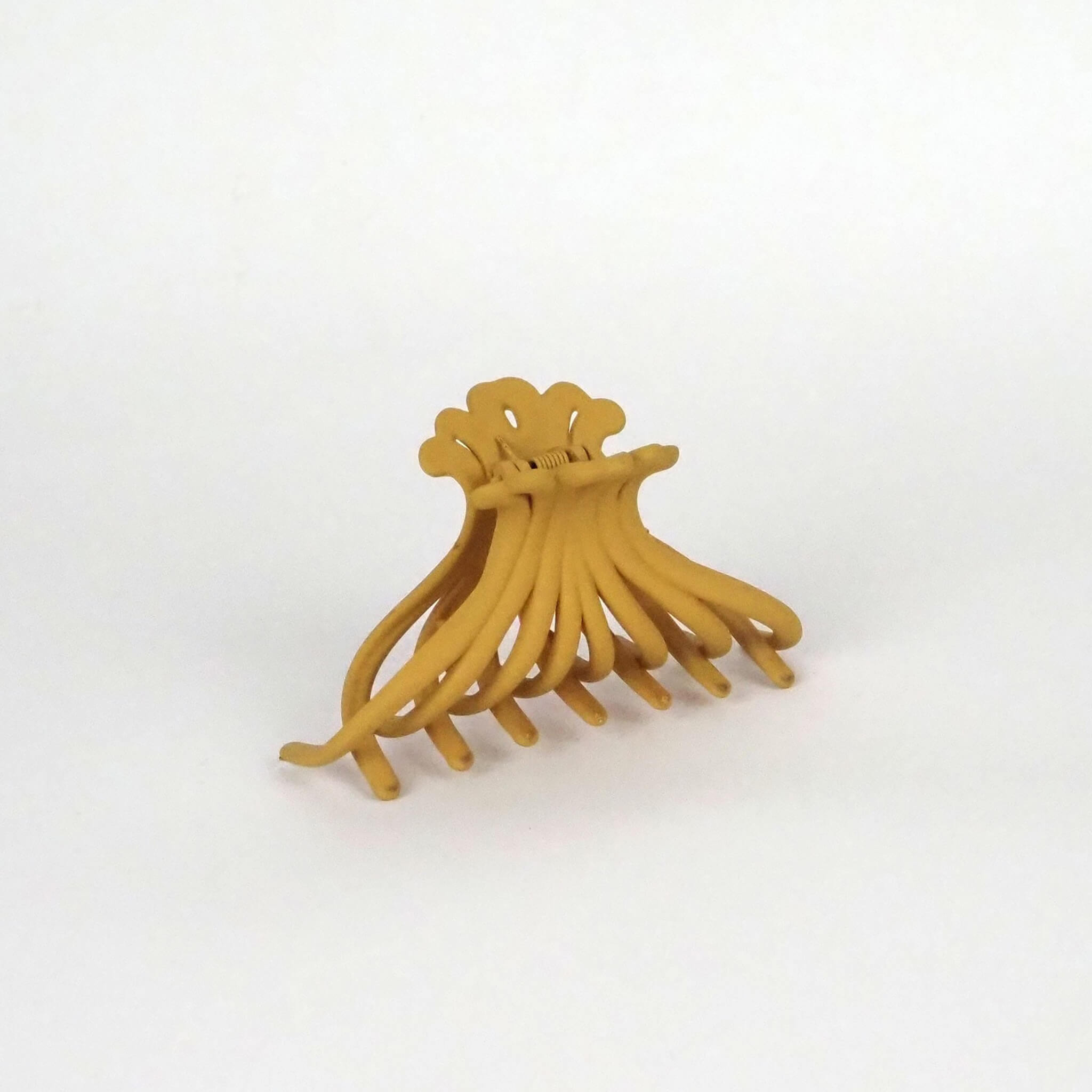 art nouveau butterfly hair clip - marigold