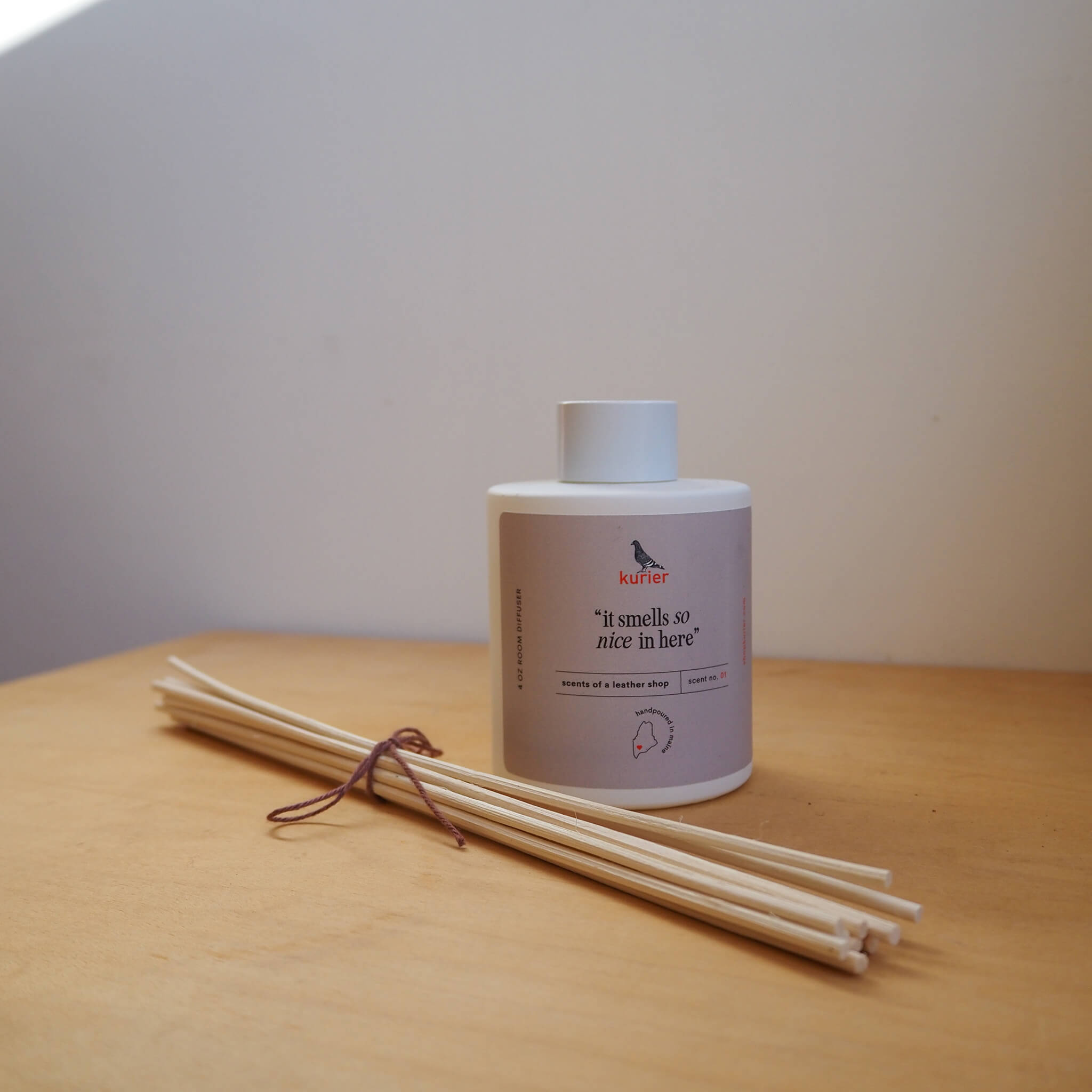 kurier's signature scented goods - room diffuser - "it smells so nice in here"