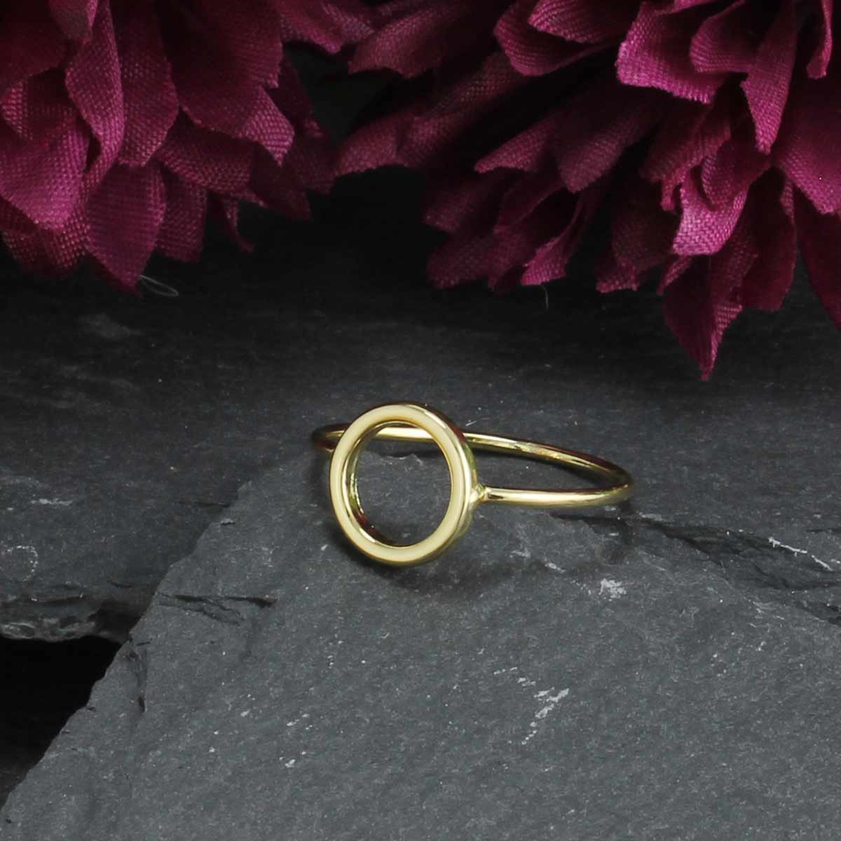 Gold Minimalist Shape Ring