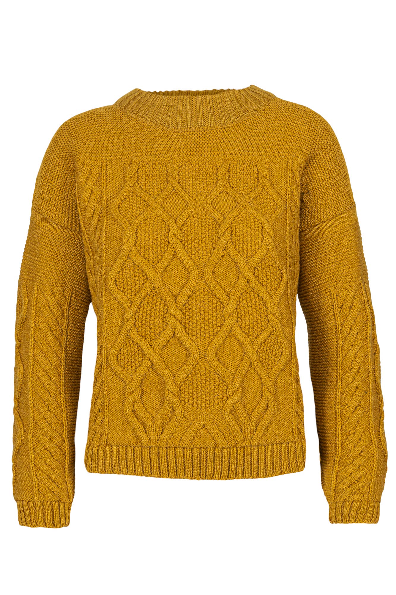 Tora Wool Aran Sweater