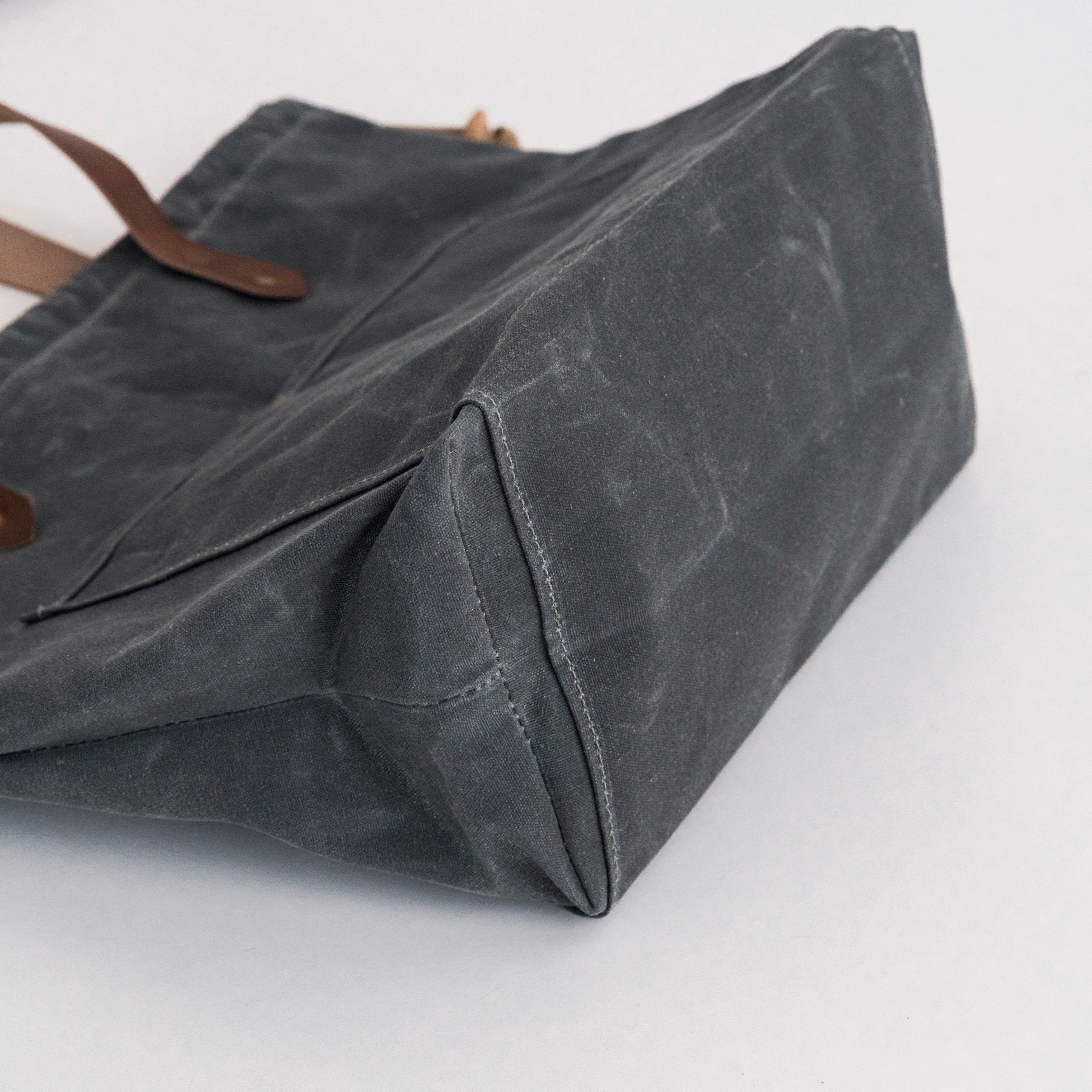 Waxed Canvas Town Tote