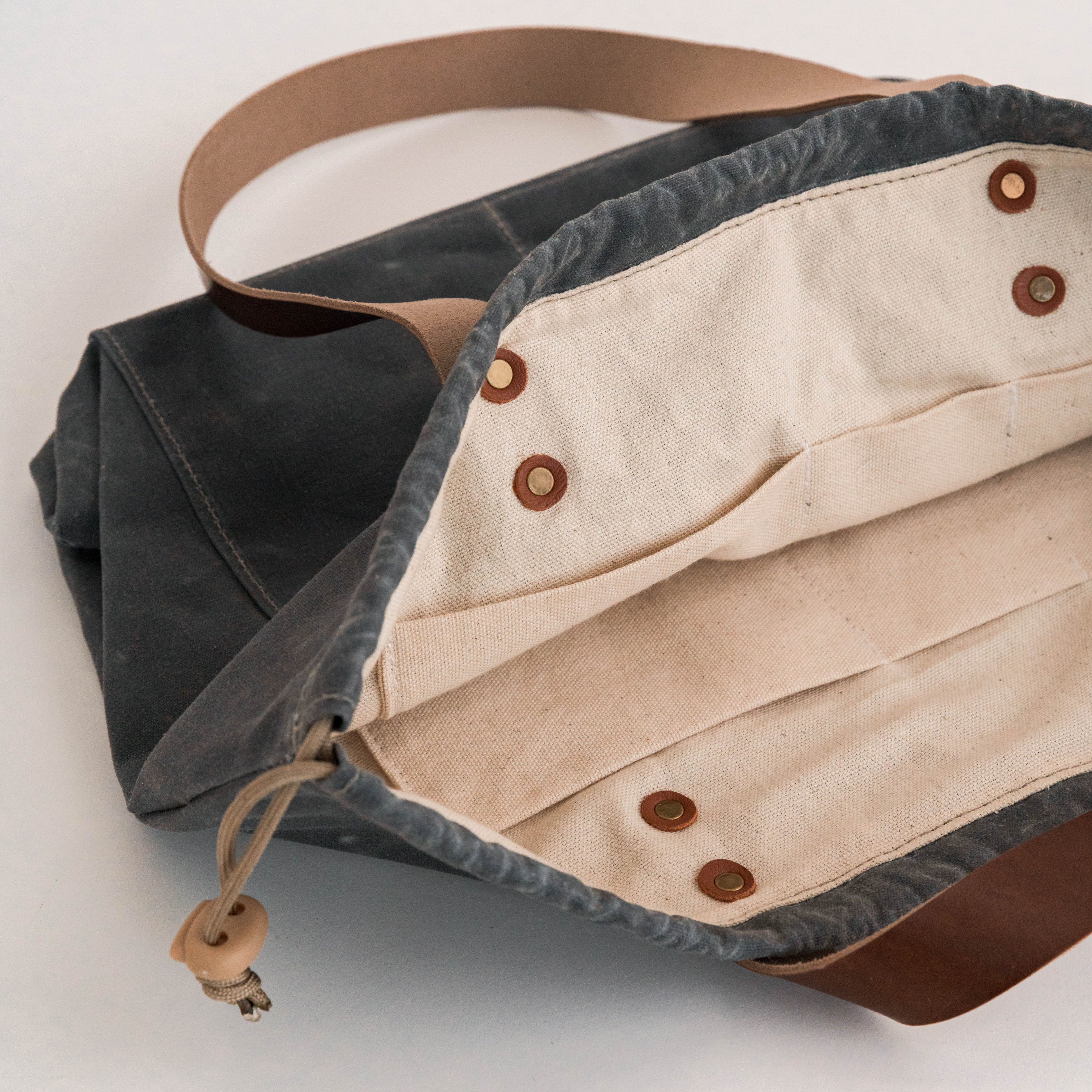 Waxed Canvas Town Tote